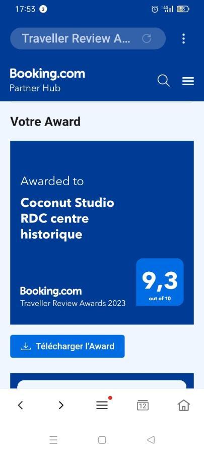 Coconut Studio Rdc Centre Historique Rochefort  Exteriér fotografie